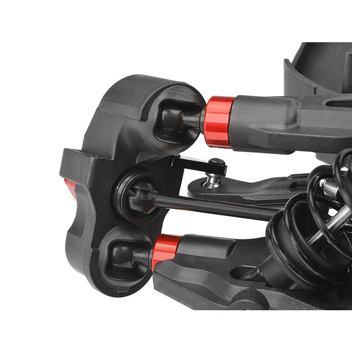 Corally Spark XB6 6S Brushless RC Basher Buggy Rolling Chassis - Red