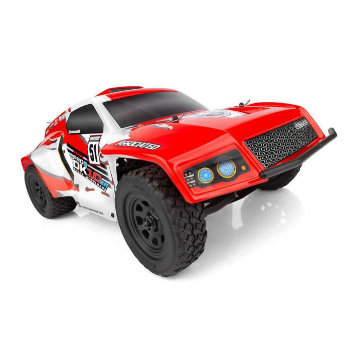 Team Associated 1:10 Pro2 DK10SW ARTR (no Batt) RC Dakar Buggy - Red