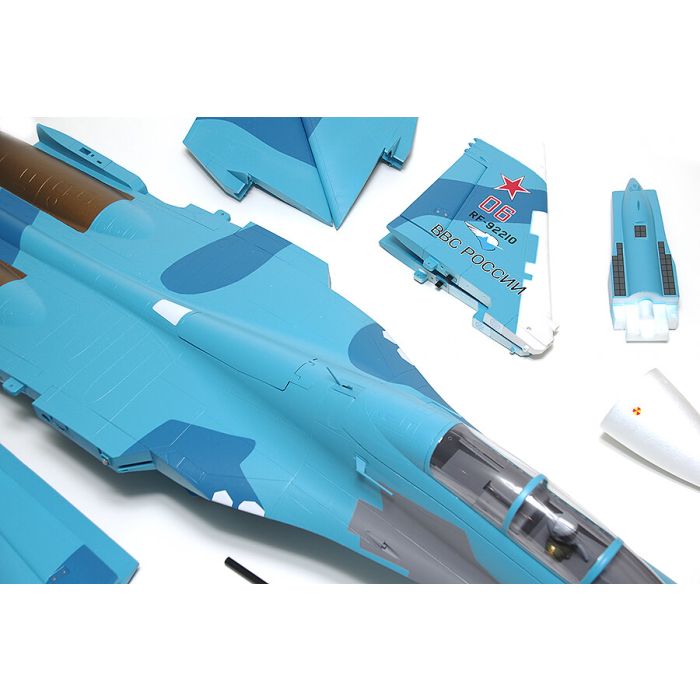 FMS Sukohi Su-27 EDF RC Fighter Jet ARTF (no Tx/Rx/Batt) - Blue