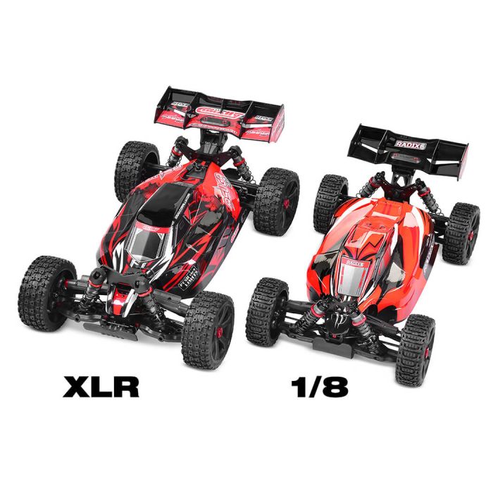 Corally Asuga XLR 6S Brushless XXL 1/8 RC Monster Buggy – Rolling Chassis