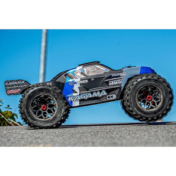 Corally Kagama XP 6S RC Truggy Truck Rolling Chassis - Blue