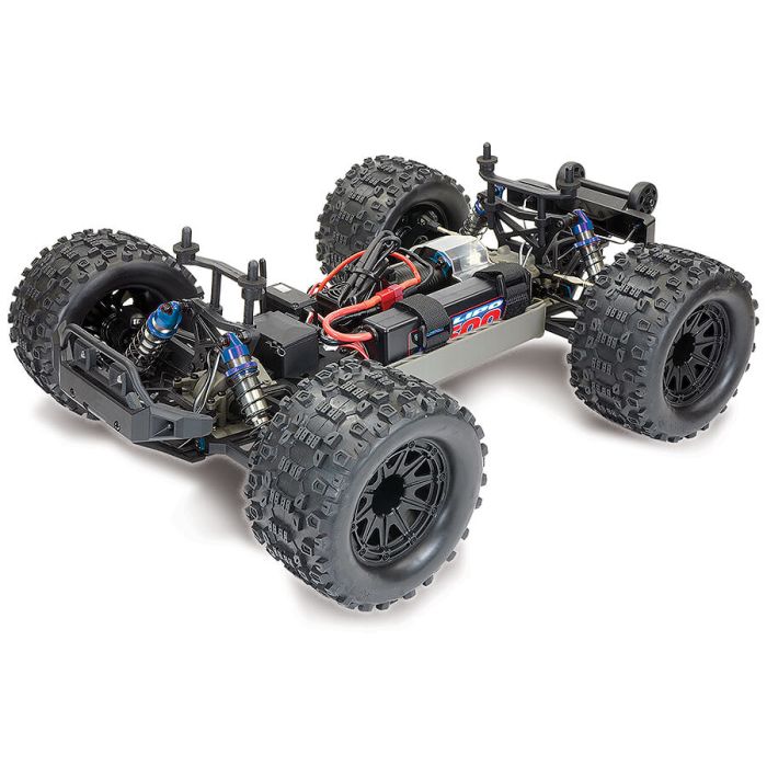 FTX 1:10 Ramraider Brushless 4x4 RTR RC Monster Truck w/LED Lights - Red/Blue