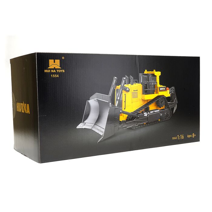 Huina 1:16 RC Model Bulldozer - Full 11 Channel Function with Ripper Digger