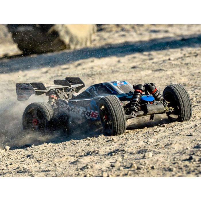 Corally Spark XB6 6S Brushless Basher ARTR (no Batt/Cgr) RC Buggy - Blue