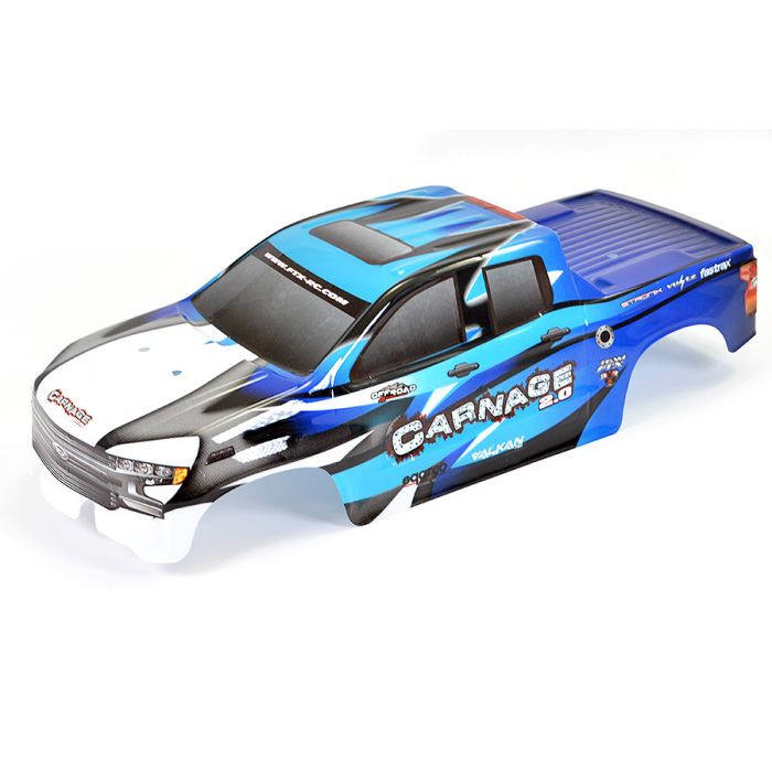 FTX 1:10 Carnage 2.0 Brushed RC Truck 4WD RTR - Blue