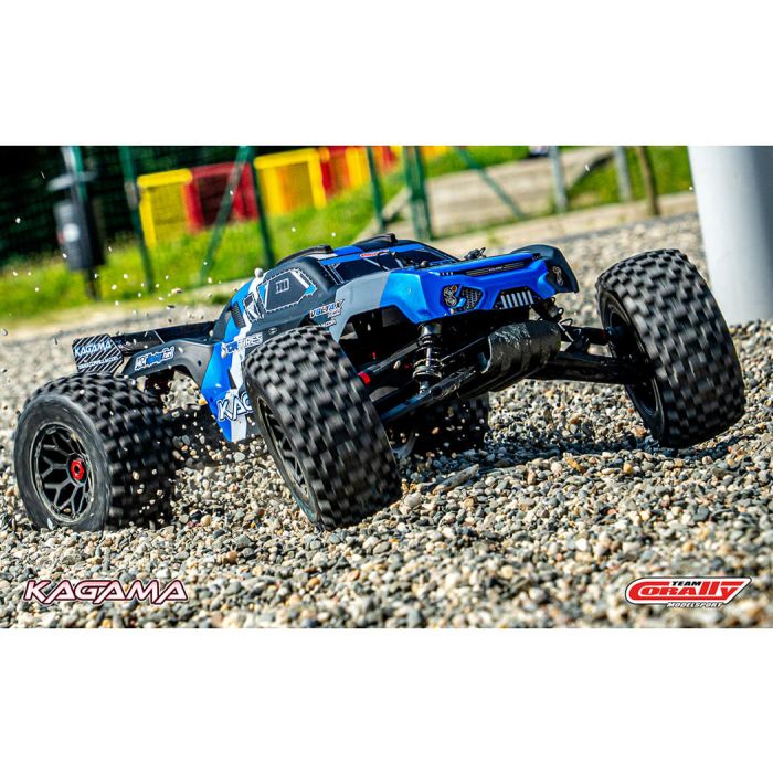 Corally Kagama XP 6S RC Truggy Truck Rolling Chassis - Blue