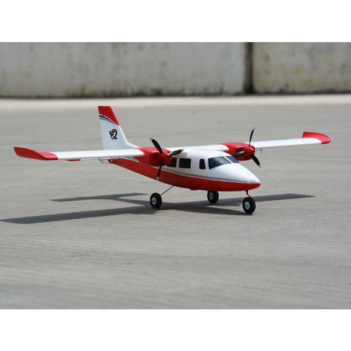 Xfly P68 Twin RC Plane (850mm) ARTF (no Tx/Rx/Batt/Cgr) - Red