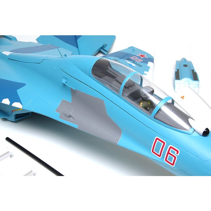 FMS Sukohi Su-27 EDF RC Fighter Jet ARTF (no Tx/Rx/Batt) - Blue