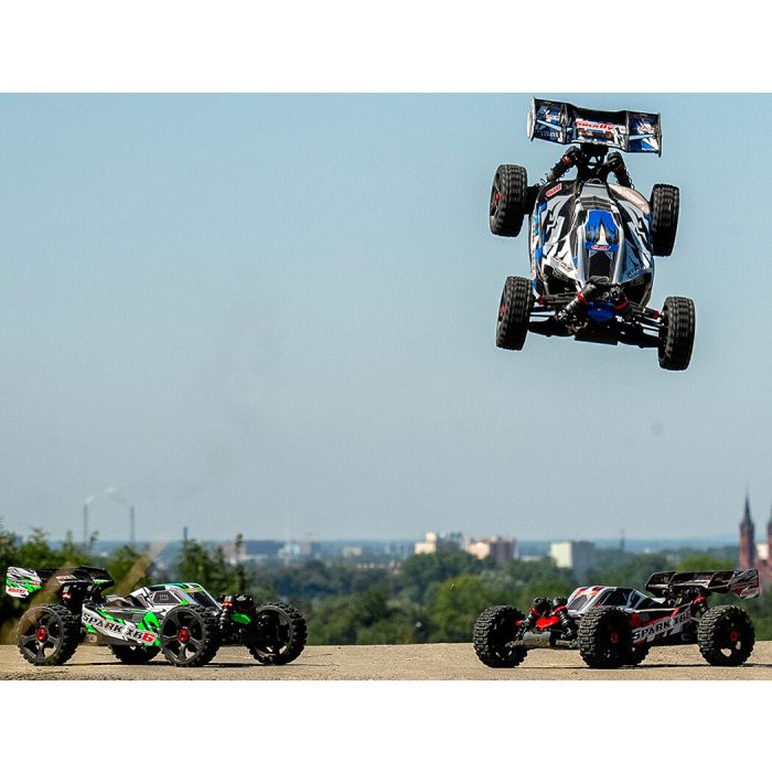 Corally Spark XB6 6S Brushless Basher ARTR (no Batt/Cgr) RC Buggy - Red