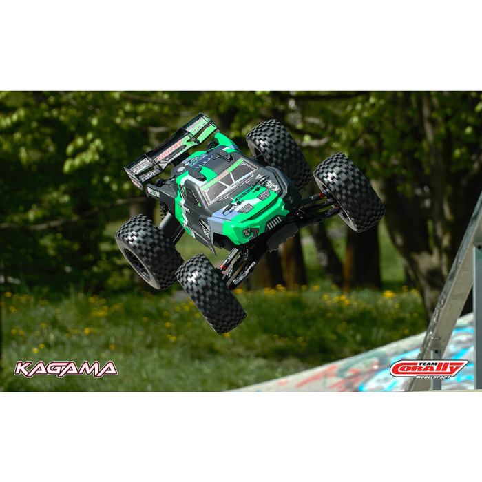 Corally Kagama XP 6S RC Truggy Truck Rolling Chassis - Green