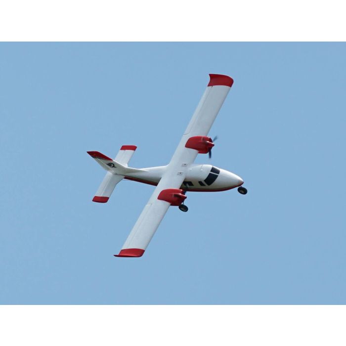 Xfly P68 Twin RC Plane (850mm) ARTF (no Tx/Rx/Batt/Cgr) - Red