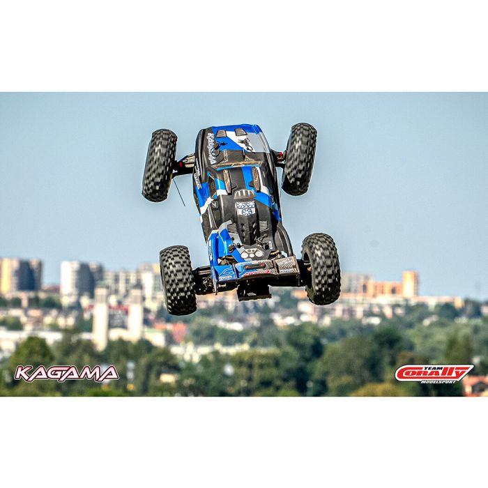 Corally Kagama XP 6S RC Truggy Truck Rolling Chassis - Blue