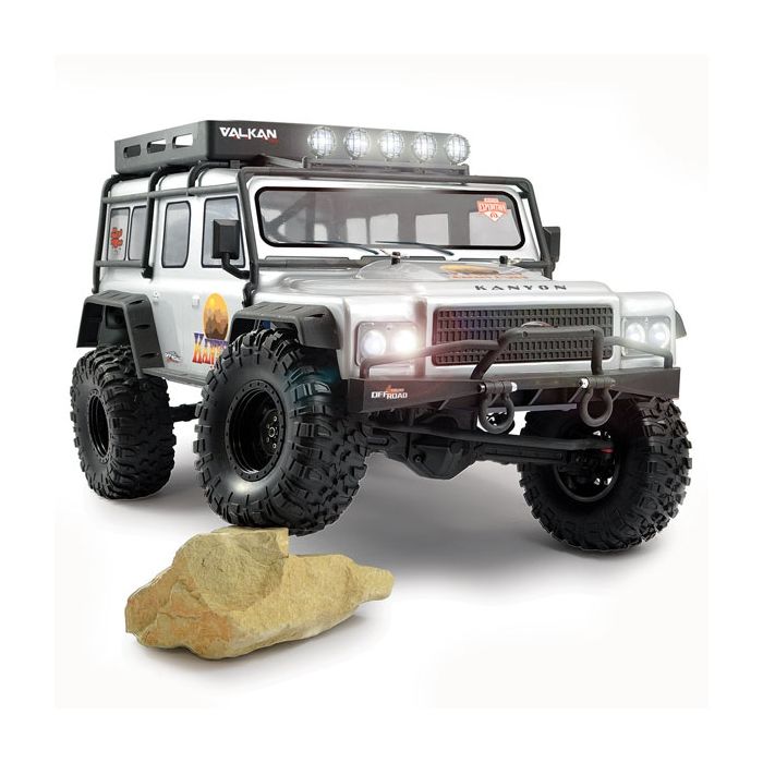 FTX 1:10 Kanyon 4X4 Trail Crawler RTR XL RC Truck w/ Head, Tail & Spotlights