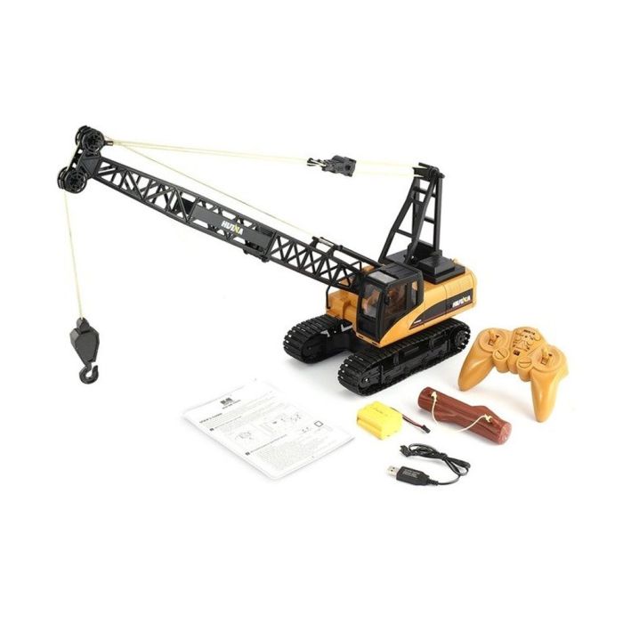 Huina RC Crawler Crane w/ Lights & Sound, 15 Channel!