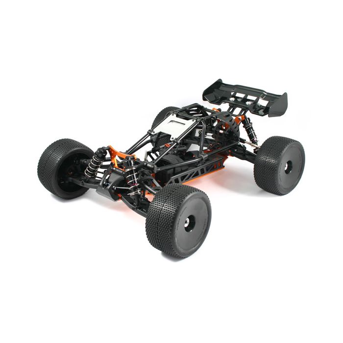 Hobao OFNA Hyper Cage Truggy Electric Roller Chassis RC - Black