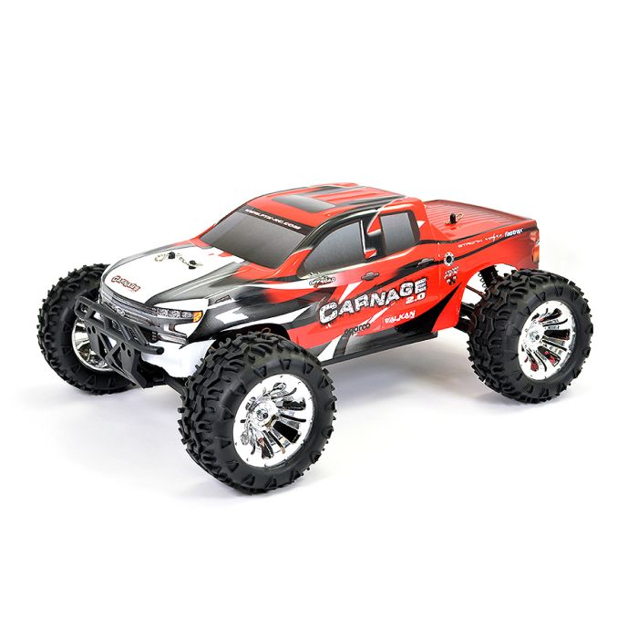 FTX 1:10 Carnage 2.0 Brushed RC Truck 4WD RTR – Red