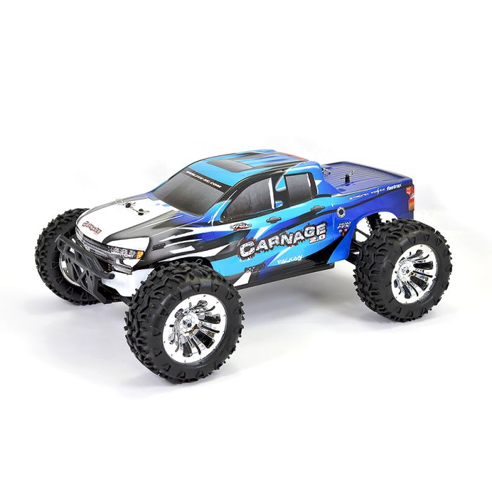 FTX 1:10 Carnage 2.0 Brushed RC Truck 4WD RTR - Blue