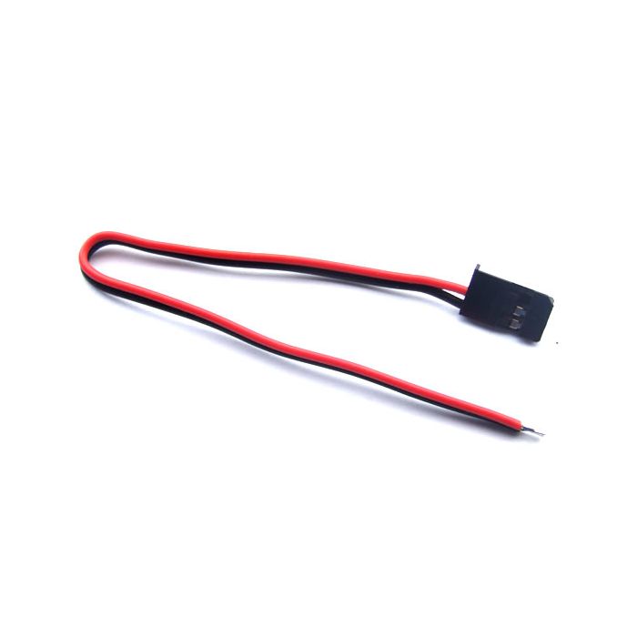 Etronix 15cm 22Awg Jr Straight Battery Wire
