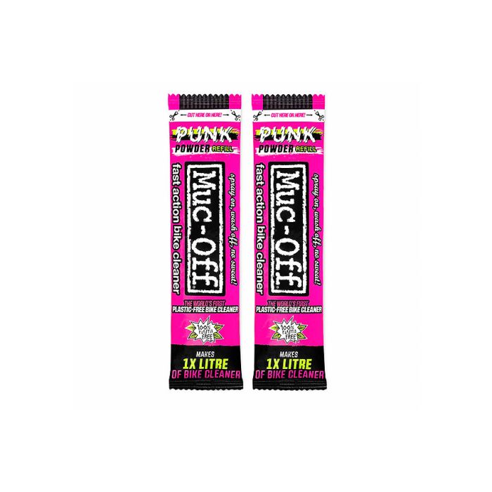 Muc-Off Punk Powder Cleaner 2 Pack (Makes 2l Of Nano Tech)