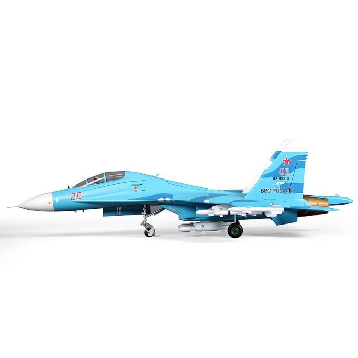FMS Sukohi Su-27 EDF RC Fighter Jet ARTF (no Tx/Rx/Batt) - Blue