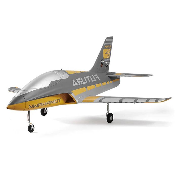 FMS Futura (64mm) EDF ARTF (no Tx/Rx/Batt/Chgr) Brushless RC Jet - Yellow