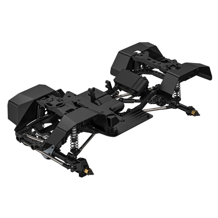 Gmade 1/10 GS02F TS Pro RC Model Rock Crawler Truck Kit