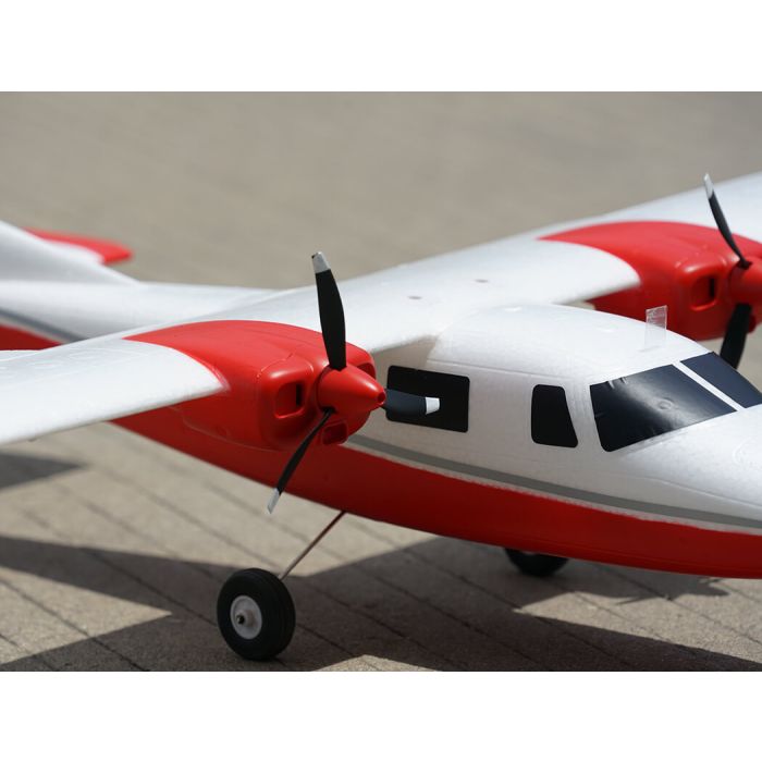 Xfly P68 Twin RC Plane (850mm) ARTF (no Tx/Rx/Batt/Cgr) - Red