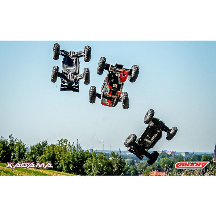 Corally Kagama XP 6S RC Truggy Truck Rolling Chassis - Blue