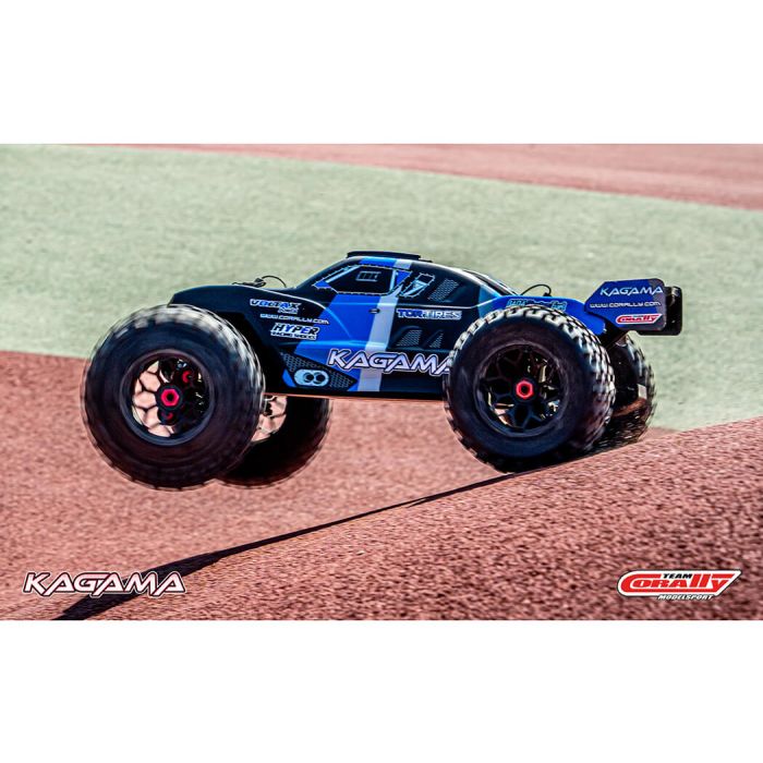Corally Kagama XP 6S RC Truggy Truck Rolling Chassis - Blue