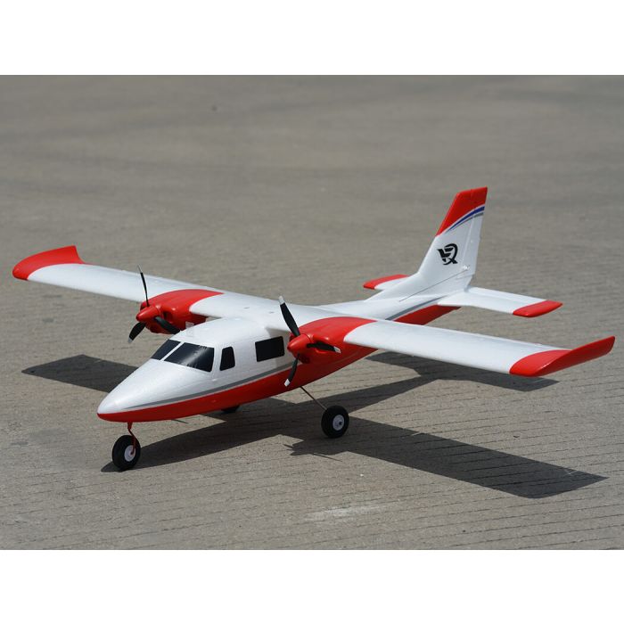 Xfly P68 Twin RC Plane (850mm) ARTF (no Tx/Rx/Batt/Cgr) - Red