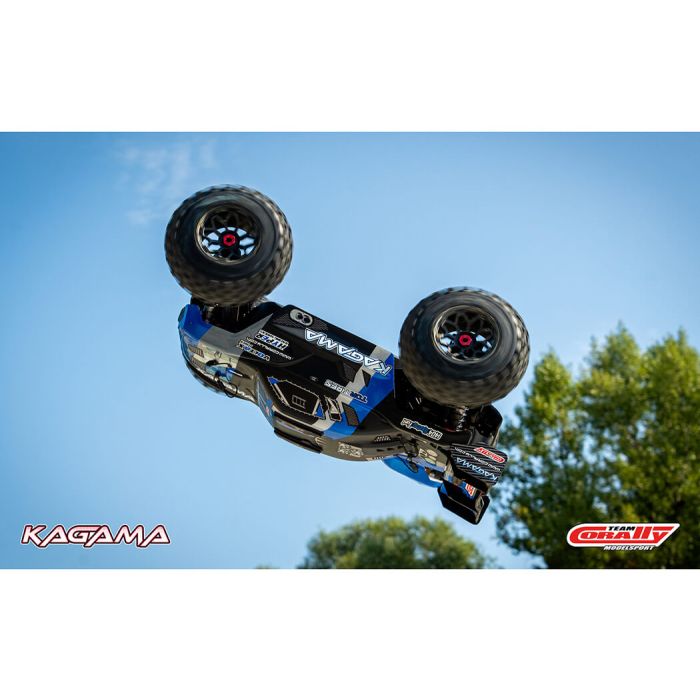 Corally Kagama XP 6S RC Truggy Truck Rolling Chassis - Blue