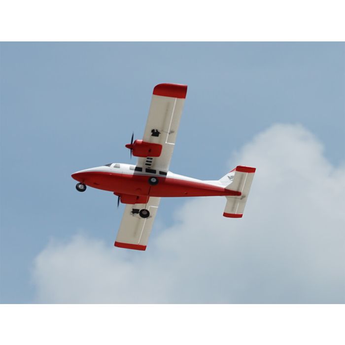 Xfly P68 Twin RC Plane (850mm) ARTF (no Tx/Rx/Batt/Cgr) - Red
