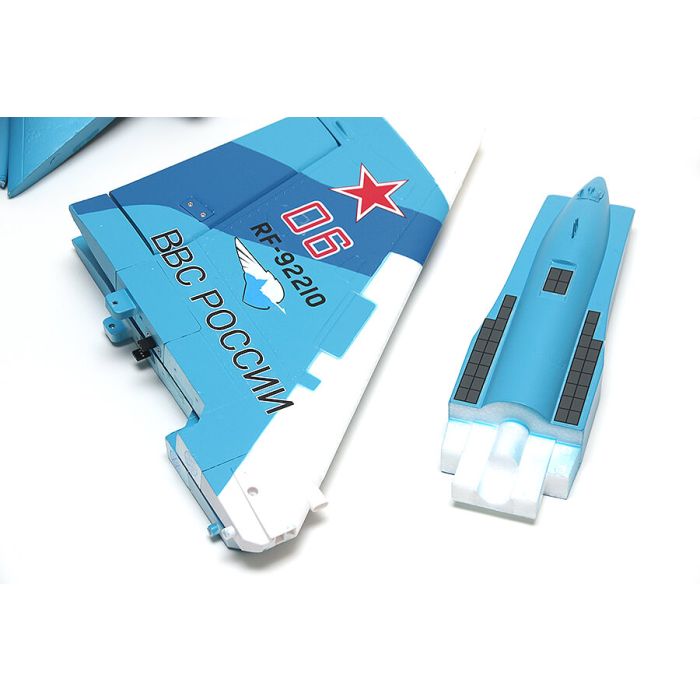 FMS Sukohi Su-27 EDF RC Fighter Jet ARTF (no Tx/Rx/Batt) - Blue