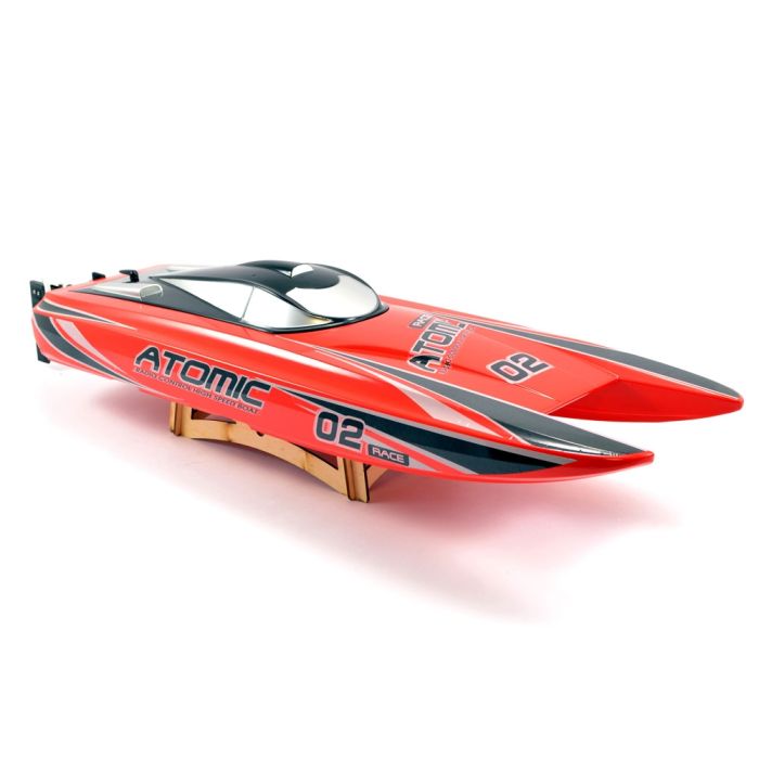 Volantex Racent Atomic 70cm Brushless Racing Speed Boat ARTR Red no Bat/Chg
