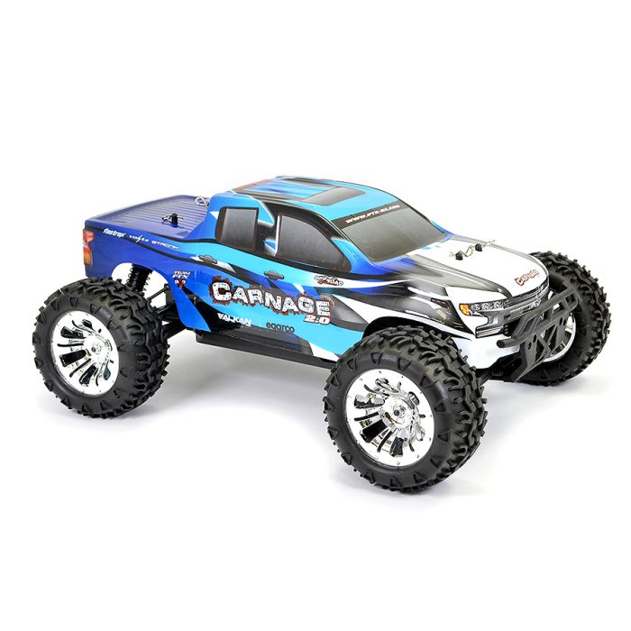 FTX 1:10 Carnage 2.0 Brushed RC Truck 4WD RTR - Blue