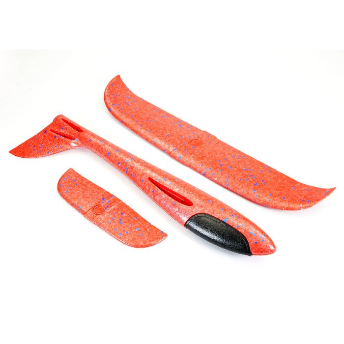 Mini Fox 480mm Free Flight EPP Hand Launch Foam Chuck Glider - Red