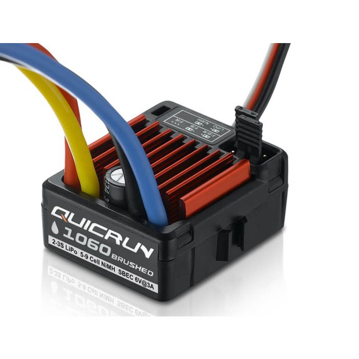 Hobbywing Quicrun 1060 Brushed SBEC WP 60A RC Rock Crawler ESC