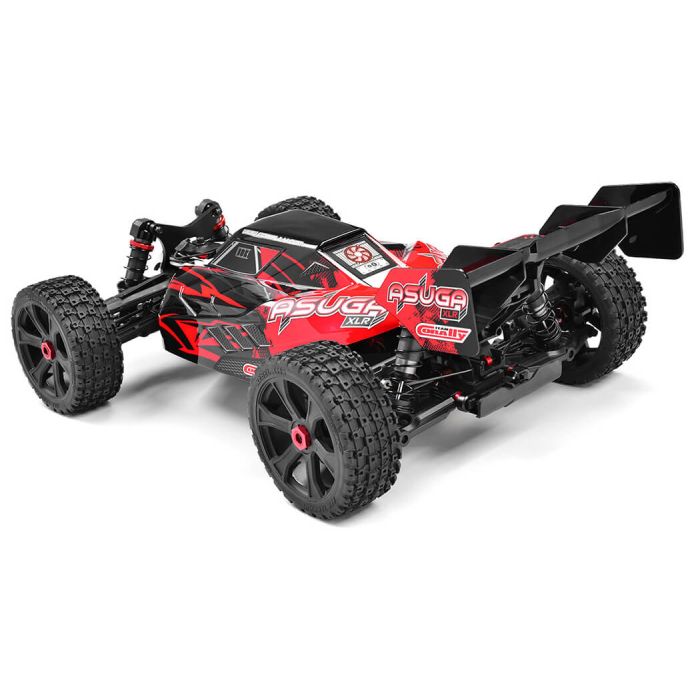 Corally Asuga XLR 6S Brushless XXL 1/8 RC Monster Buggy – Rolling Chassis