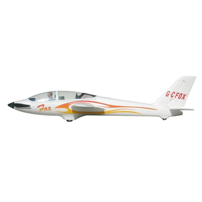 FMS MDM 1 Fox V2 (2300mm) ARTF (no Tx/Rx/Batt/Chgr) RC Model Glider