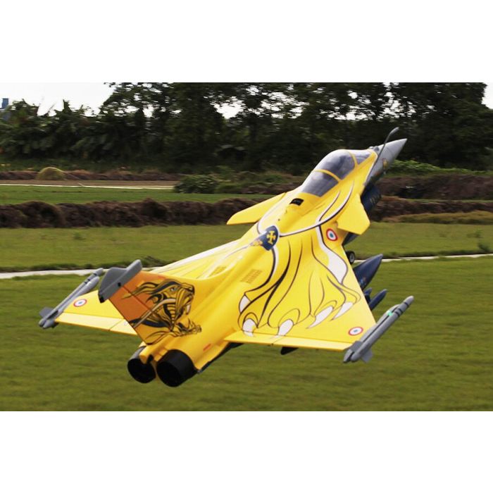 FMS Rafale (80mm) EDF ARTF (no Tx/Rx/Batt/Chgr) Brushless RC Jet