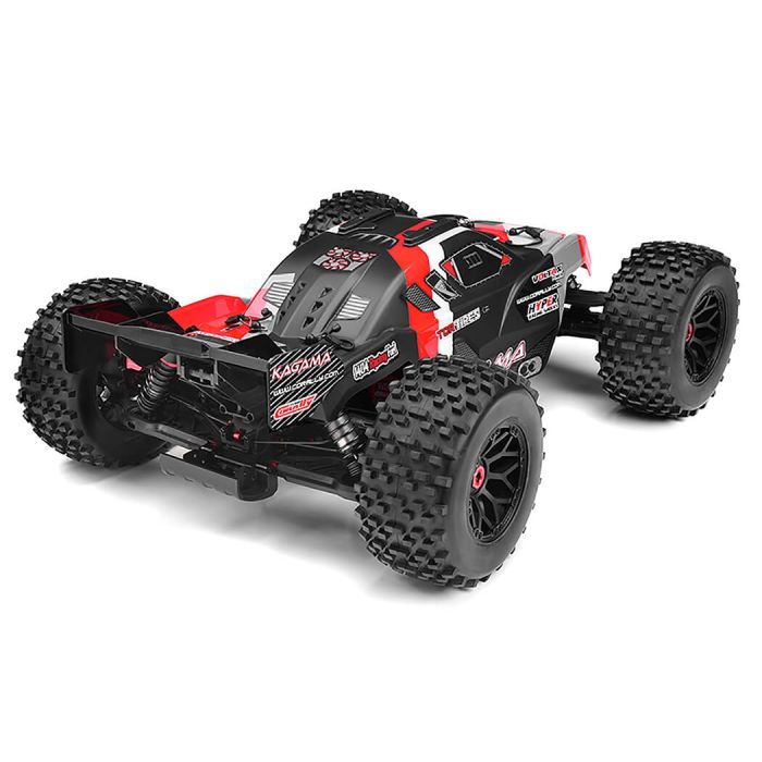 Corally Kagama XP 6S RC Truggy Truck Rolling Chassis - Red