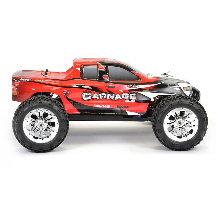 FTX 1:10 Carnage 2.0 Brushed RC Truck 4WD RTR – Red