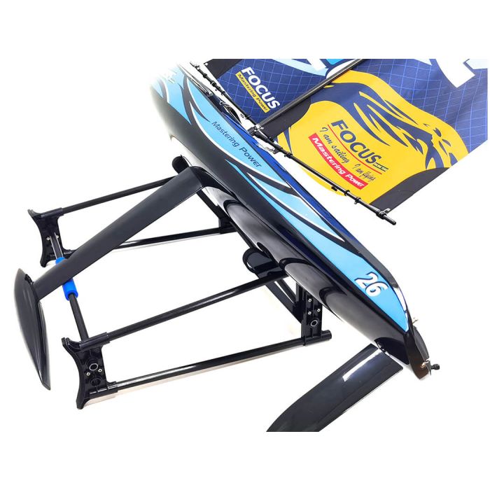 Joysway Focus V3 One Metre RC Sailboat RTR - Blue