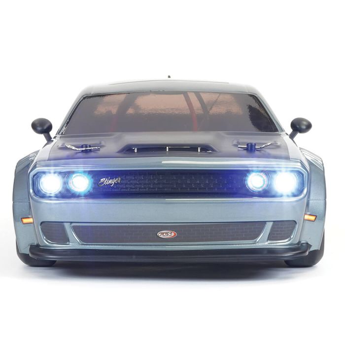 FTX 1:10 Stinger Dodge Challenger Style Brushless RTR RC Drift Car - Grey