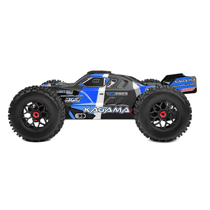 Corally Kagama XP 6S RC Truggy Truck Rolling Chassis - Blue