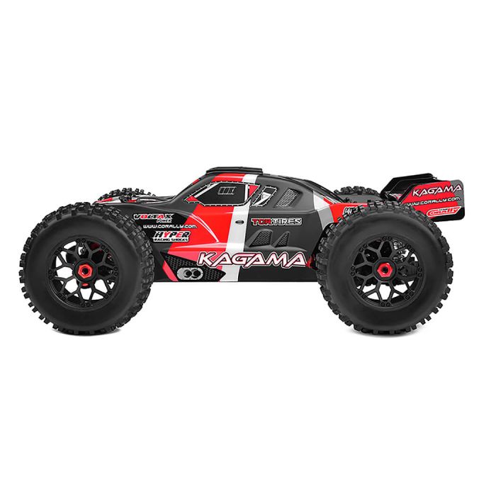Corally Kagama XP 6S RC Truggy Truck Rolling Chassis - Red
