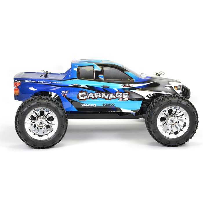 FTX 1:10 Carnage 2.0 Brushed RC Truck 4WD RTR - Blue