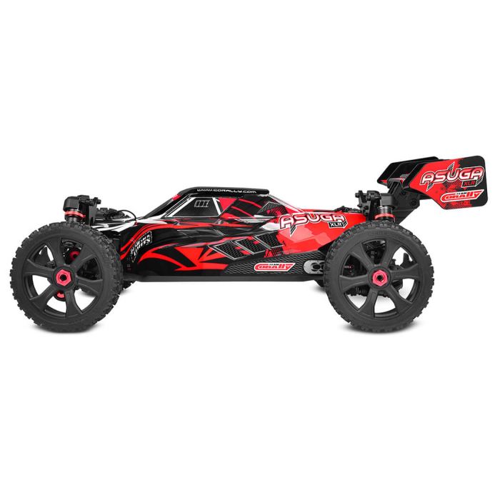 Corally Asuga XLR 6S Brushless XXL 1/8 RC Monster Buggy – Rolling Chassis