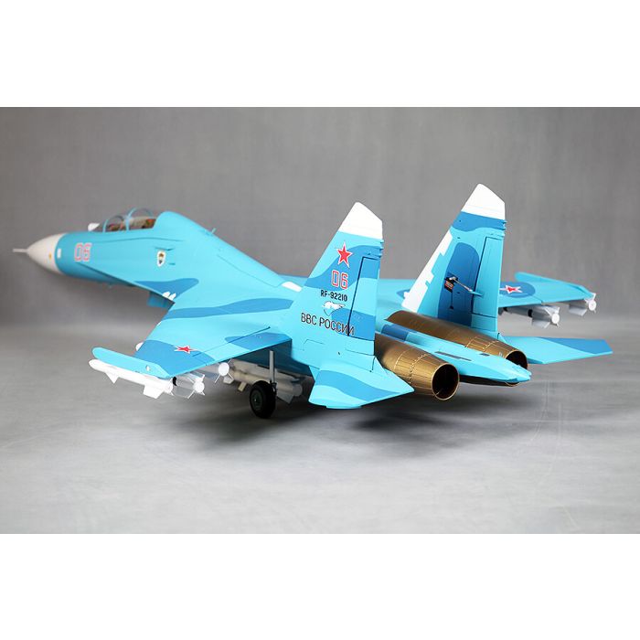 FMS Sukohi Su-27 EDF RC Fighter Jet ARTF (no Tx/Rx/Batt) - Blue