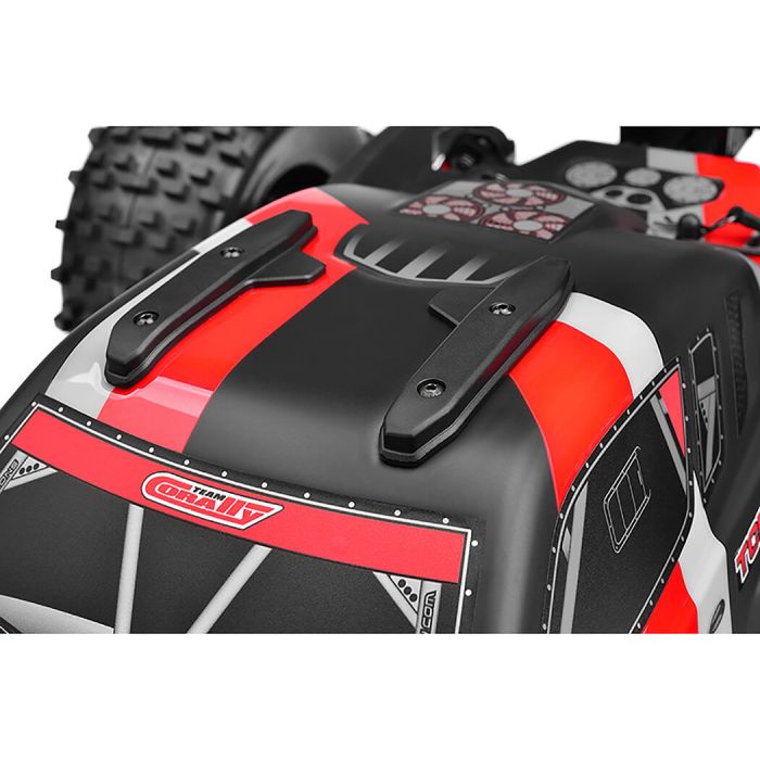 Corally Kagama XP 6S RC Truggy Truck Rolling Chassis - Red